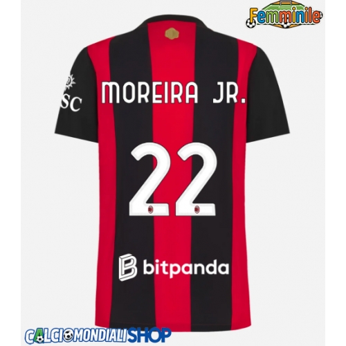 Maglie da calcio AC Milan Diego Moreira #22 Prima Maglia Femminile 2026-27 Manica Corta